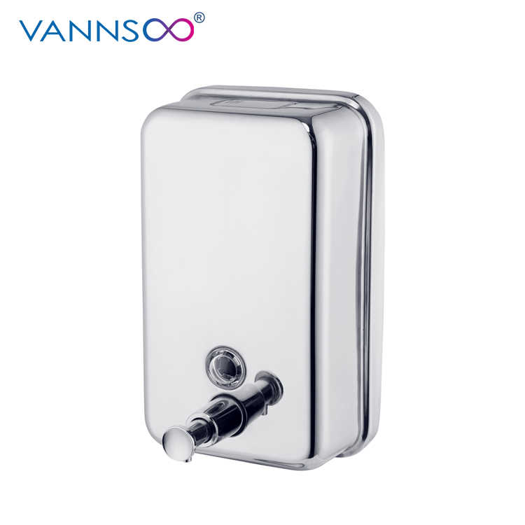 lockable soap dispenser
