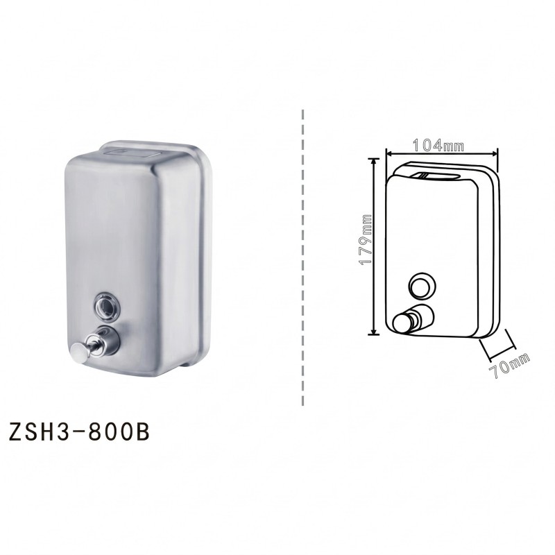 Commercial and Residential Applications Soap Dispenser for Hotel Hospital Office