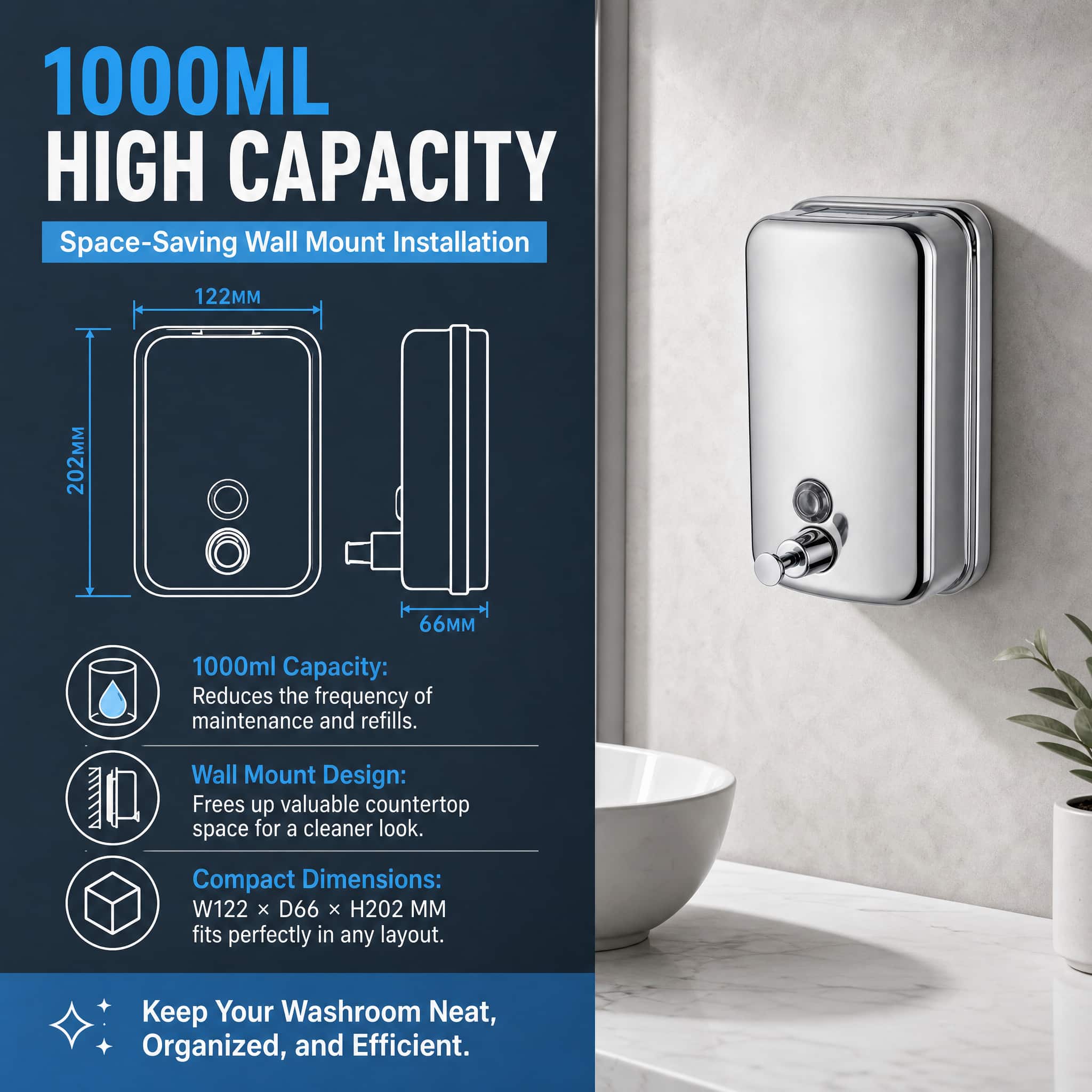 Wall Mounted Soap Dispenser Wall Mounted Soap Dispenser